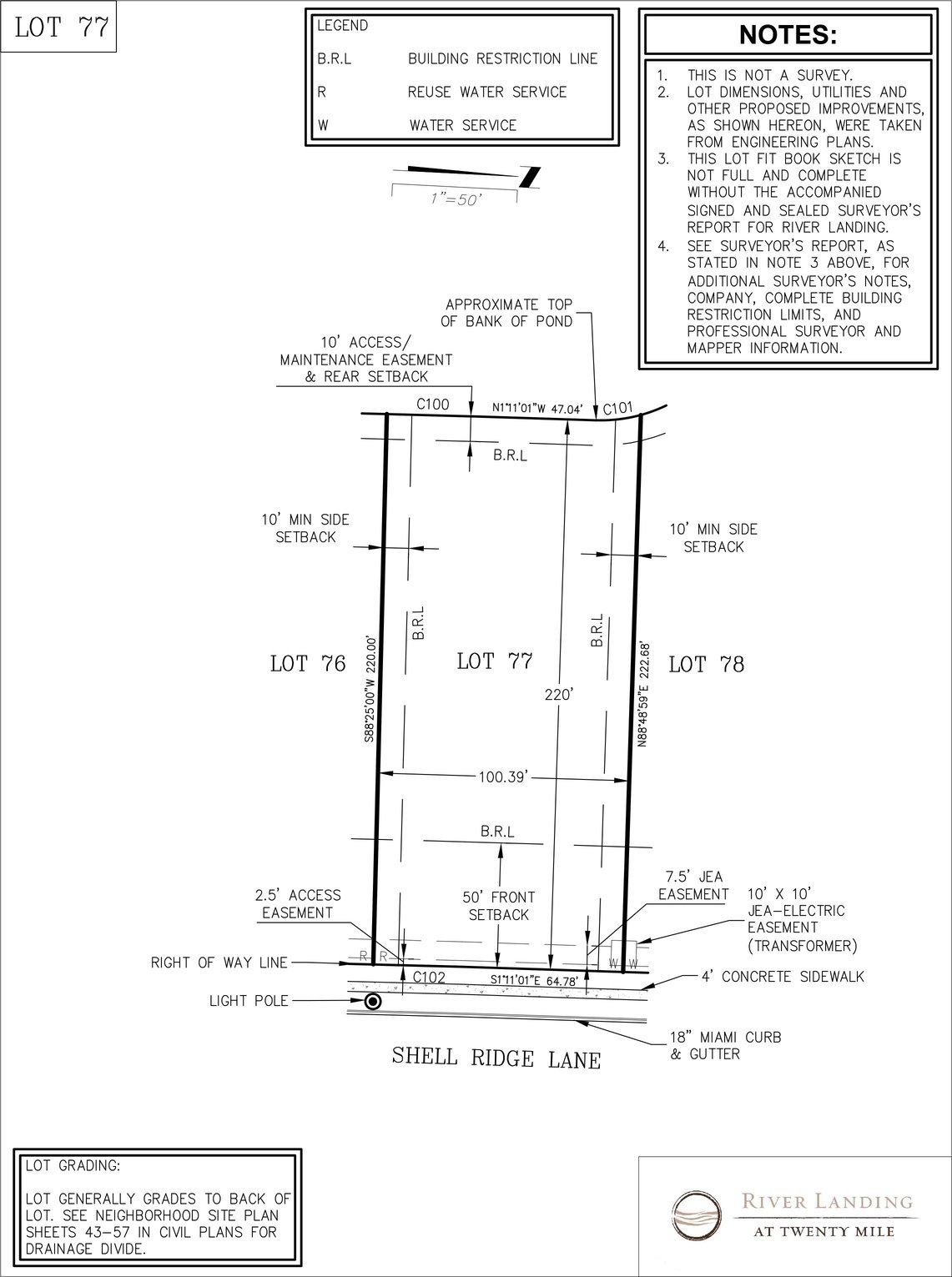 Lot 77 Preserve Homesite River Landing Nocatee